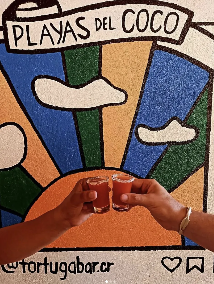 Playas del Coco mural