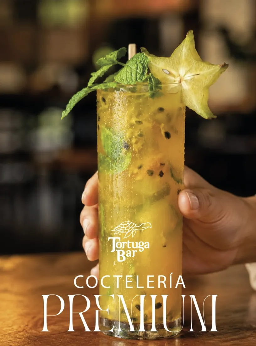 Passion fruit cocktail