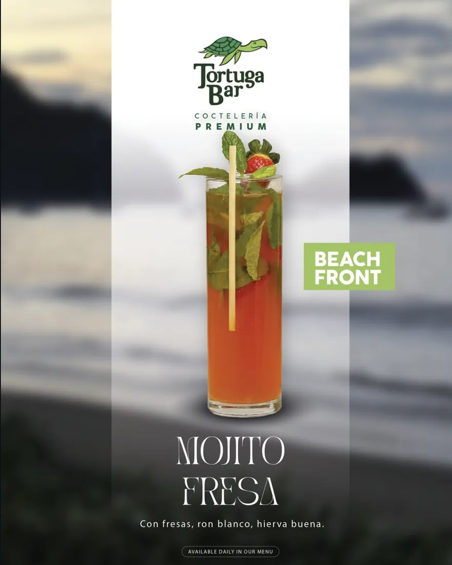 Strawberry mojito