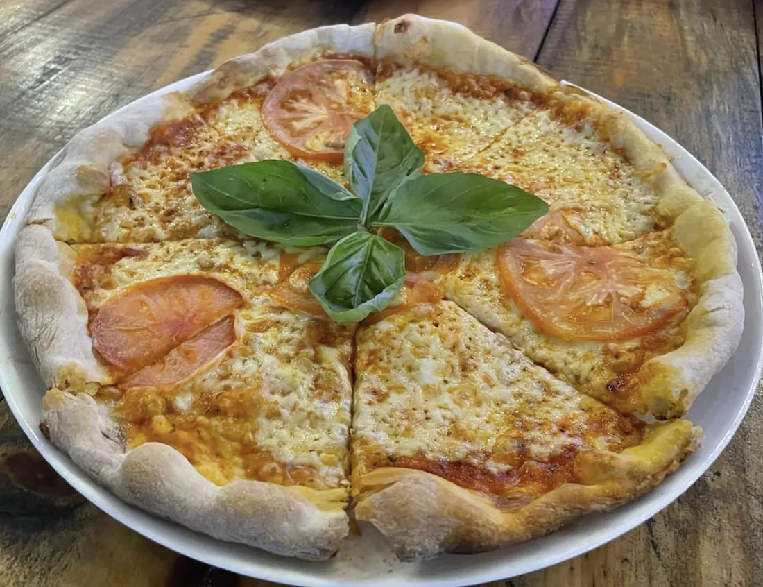Margherita pizza